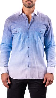 Maceoo Archimedes Resistance Contemporary Fit Button-Up Shirt