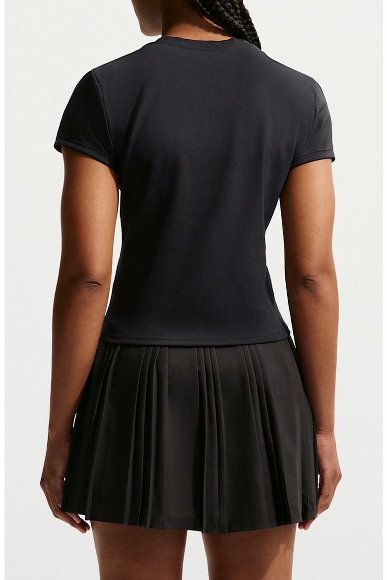 Court Advantage Tennis Top, Alternate, color, BLACK/BLACK