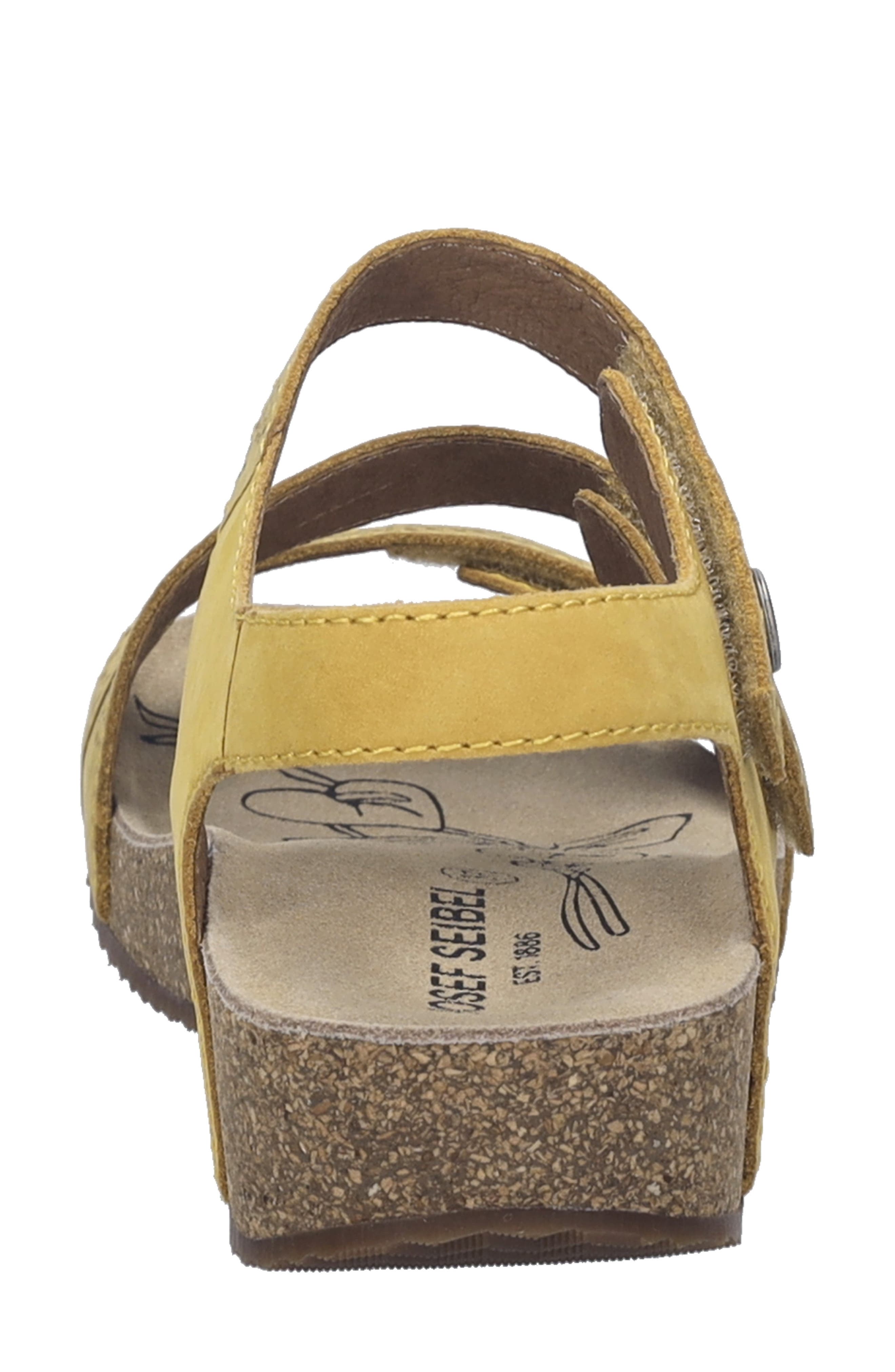 Tonga 78 Ankle Strap Platform Wedge Sandal, Alternate, color, AMBER