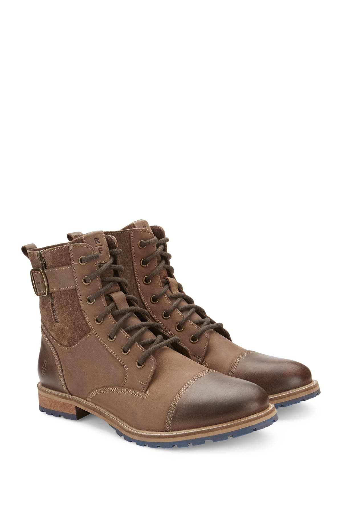 RESERVE FOOTWEAR Lace-Up Mid Boot, Alternate, color, Brown