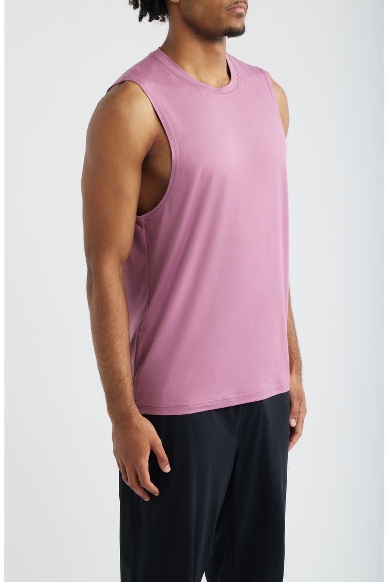 Tempo Tech Tank, Alternate, color, ROSE