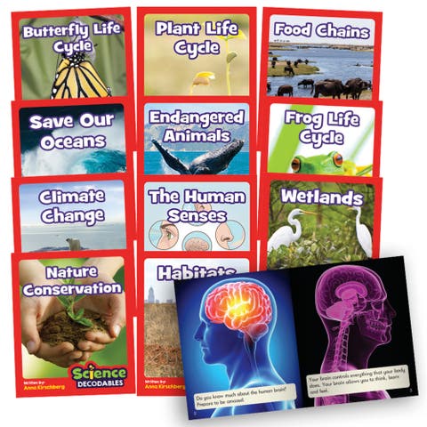 Phase 6 Nonfiction Educational Learning Set