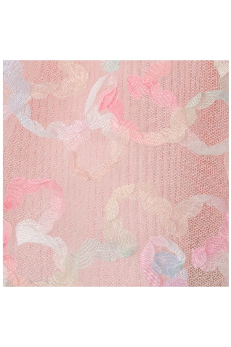 Kids' Floral Tulle Dress, Alternate, color, LIGHT PINK