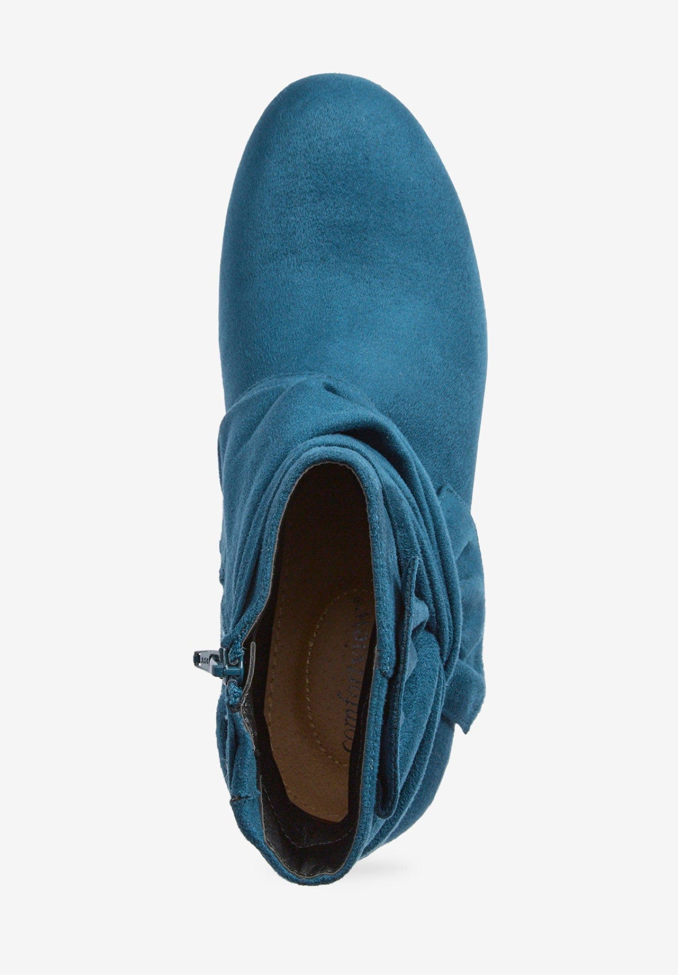 The Inez Bootie, Alternate, color, MIDNIGHT TEAL