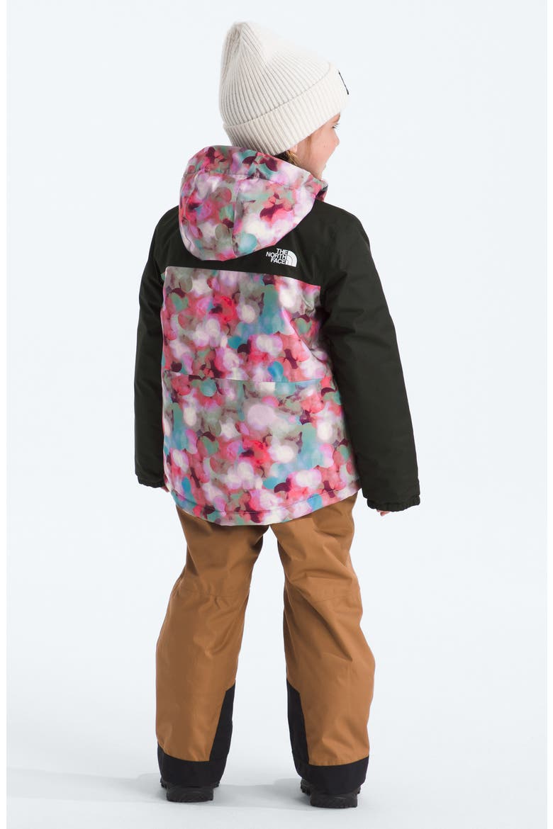 Kids' Freedom Insulated Waterproof Hooded Jacket, Alternate, color, LITE LILAC LENS FLARE PRINT