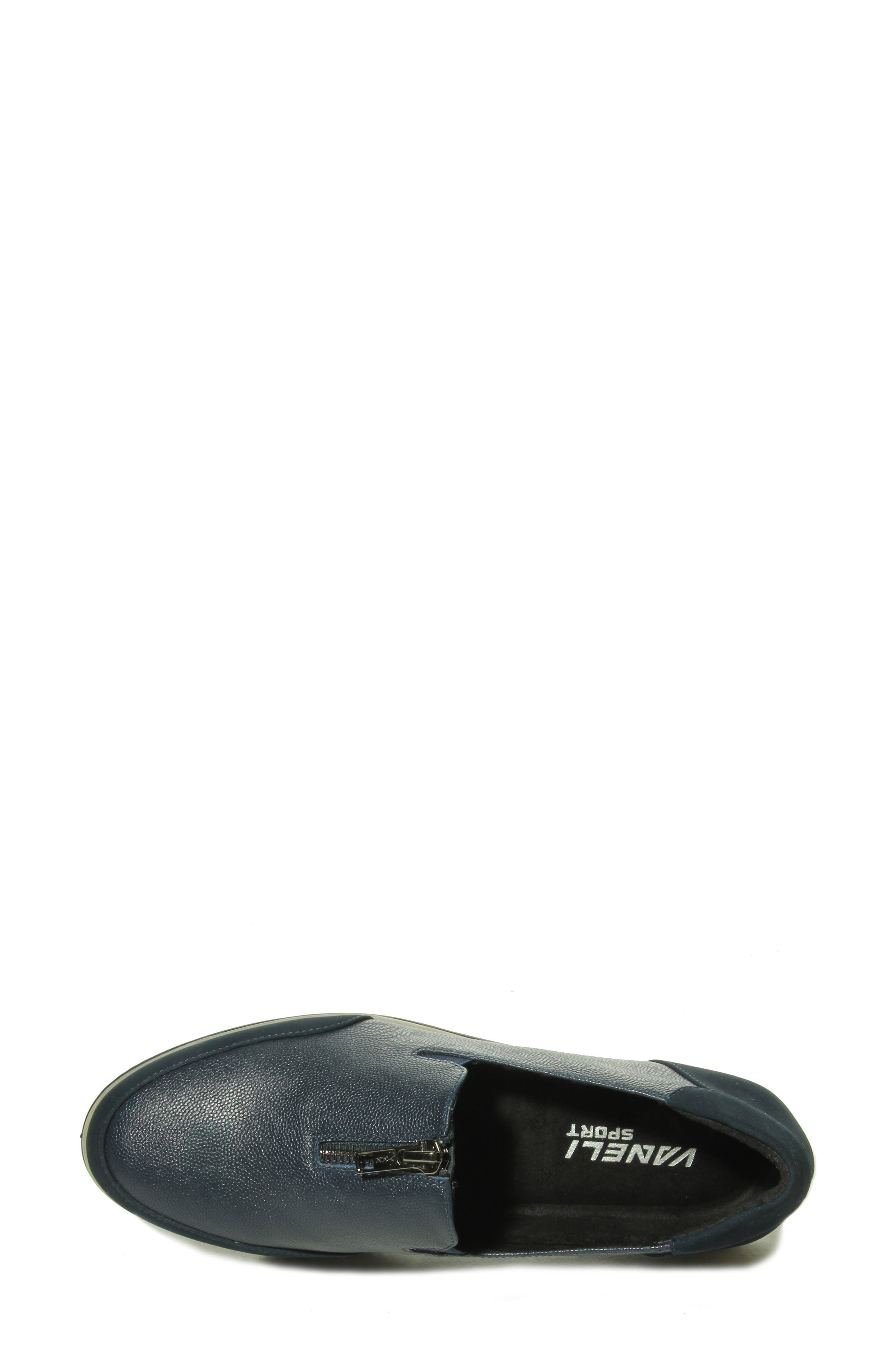Quaver Flat, Alternate, color, NAVY LEATHER