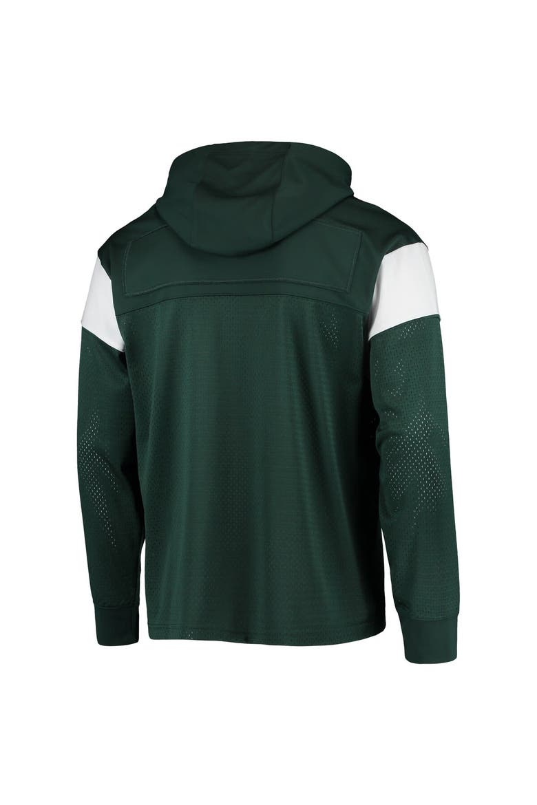 Men's Nike Green Michigan State Spartans Sideline Jersey Pullover Hoodie, Alternate, color, Green