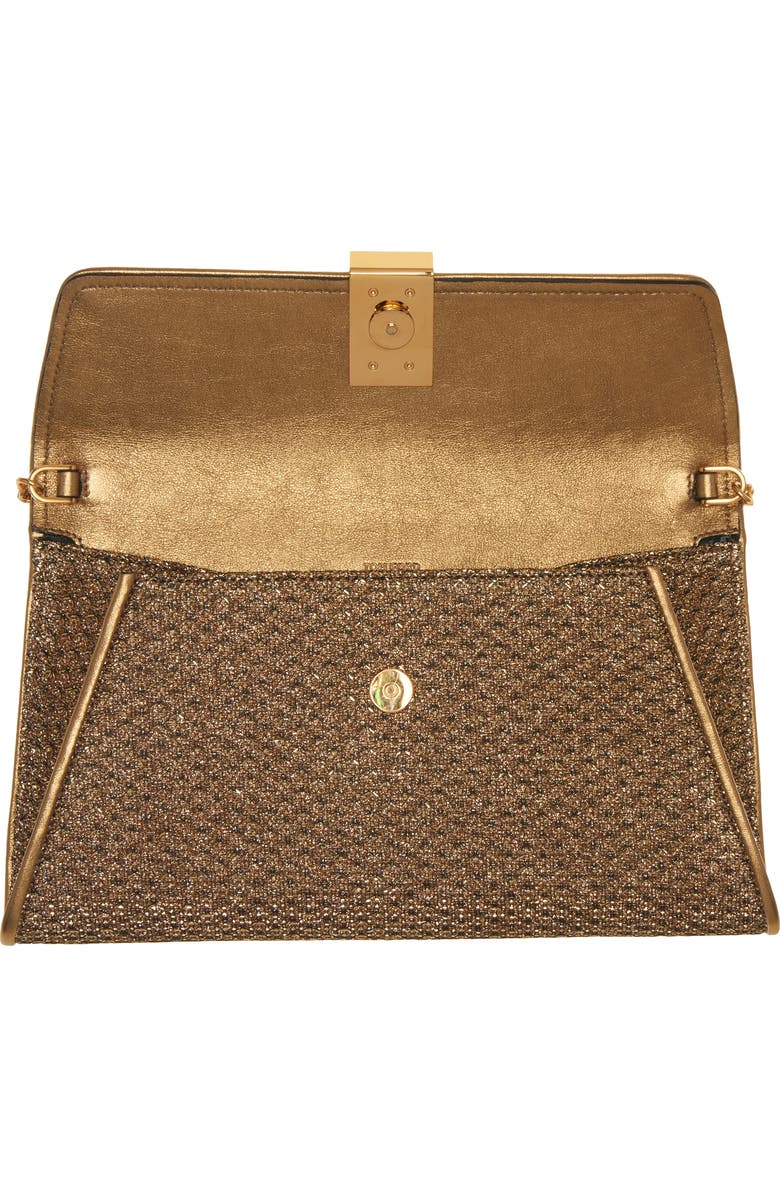TOM FORD Nobile Textured Fabric Clutch, Alternate, color,