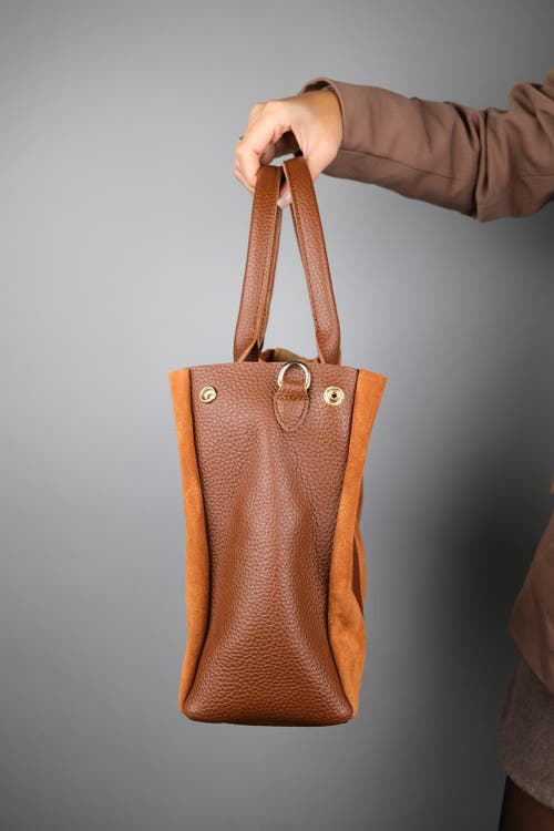 Forever & Always Shoes Thresh Leather Shoulder Bag In Brown
