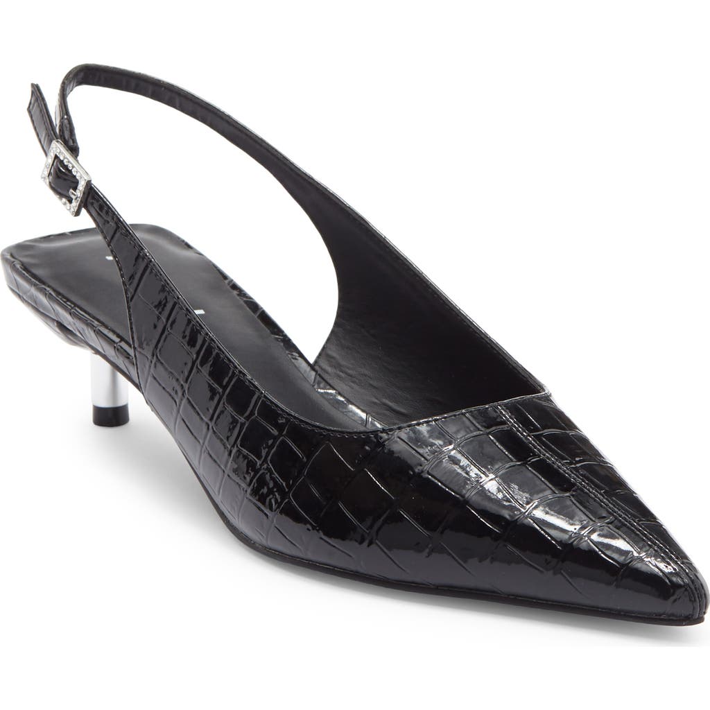 Abound Lidia Slingback Kitten Heel Pump In Black
