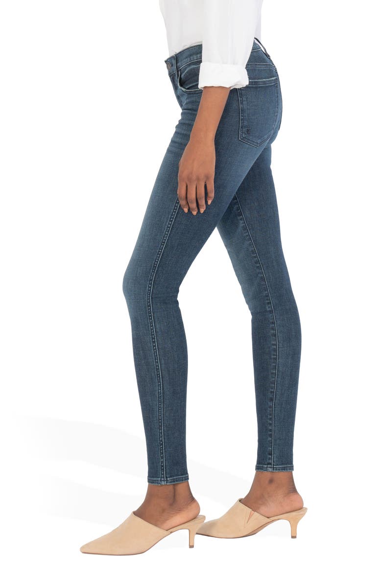 Mia High Waist Skinny Jeans, Alternate, color, BENEFICIARY