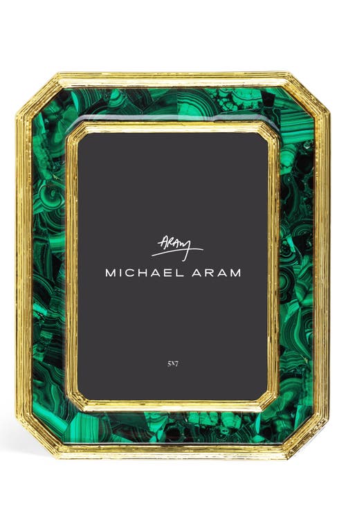 Michael Aram Malachite Geometric Picture Frame In Multi