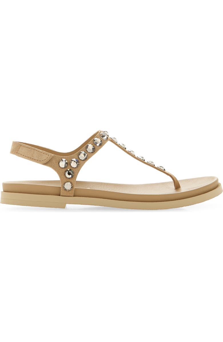 Pedro Garcia Judith Crystal Stud Sandal, Alternate, color, Dijon Castoro-Greige