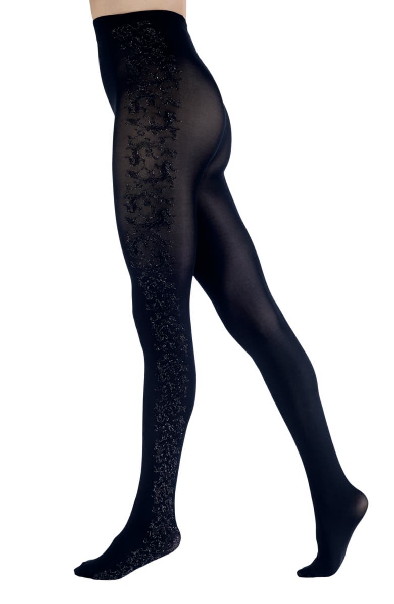 LECHERY<sup>®</sup> Floral Opaque Tights, Alternate, color, 