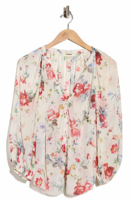L'AGENCE Teagan Dolman Sleeve Top