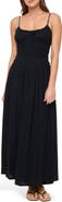 LSPACE Tala Shirred Waist Cover-Up Maxi Sundress