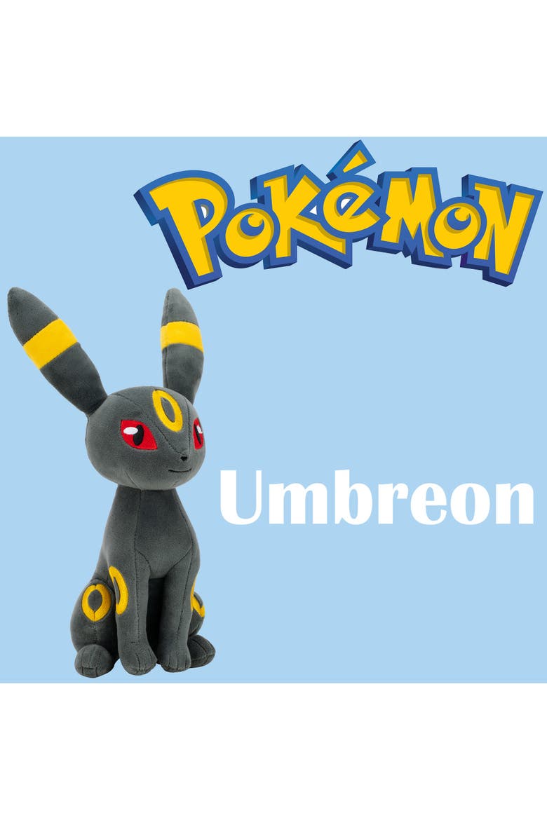 8 Inch Umbreon Plush, Alternate, color, Multicolored