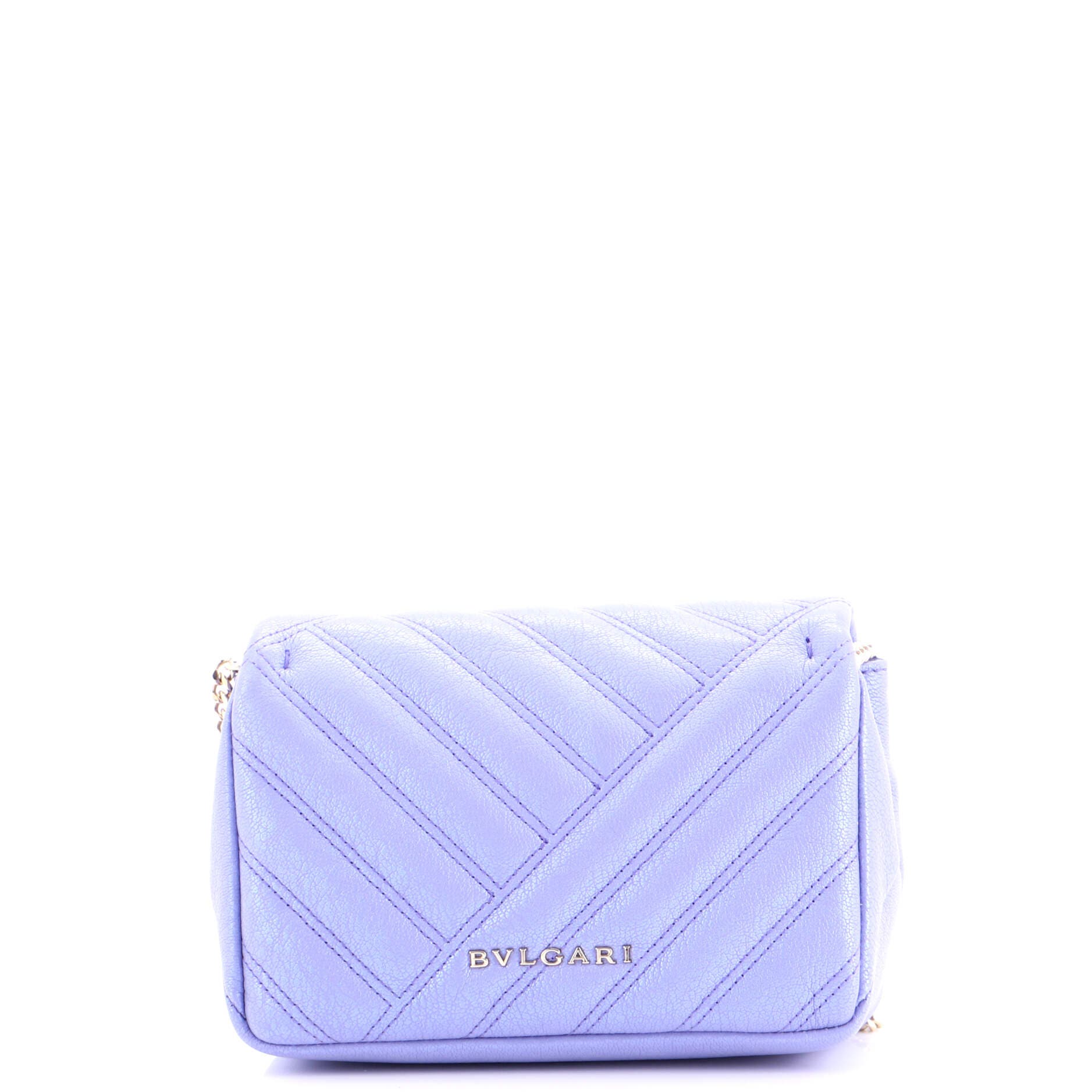 Serpenti Cabochon Shoulder Bag Diagonal Quilted Leather Mini, Alternate, color, Purple
