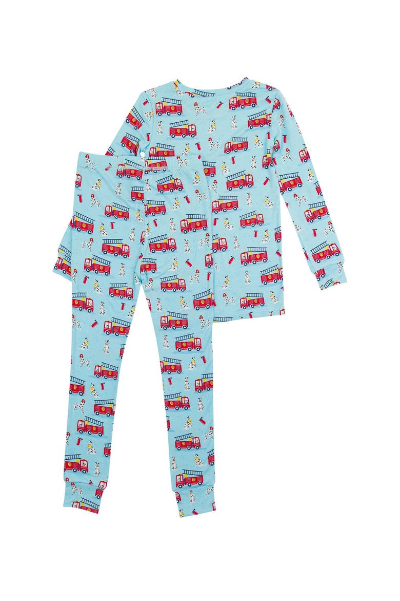 Softsnooze Boys Long Sleeve Pajama Set, Alternate, color, Paws To The Rescue