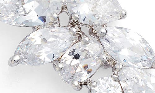 Cz By Kenneth Jay Lane Ear Crawlers In Silver