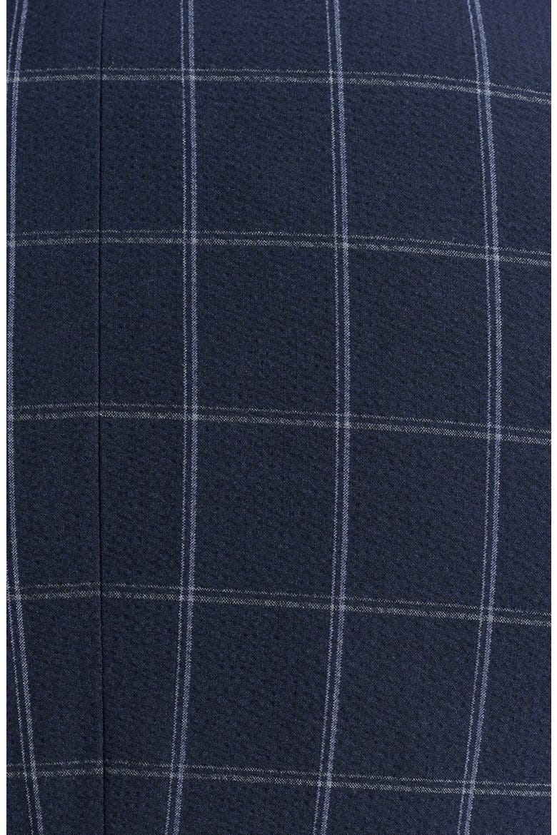 Navy Windowpane Seersucker Sport Coat, Alternate, color, NAVY