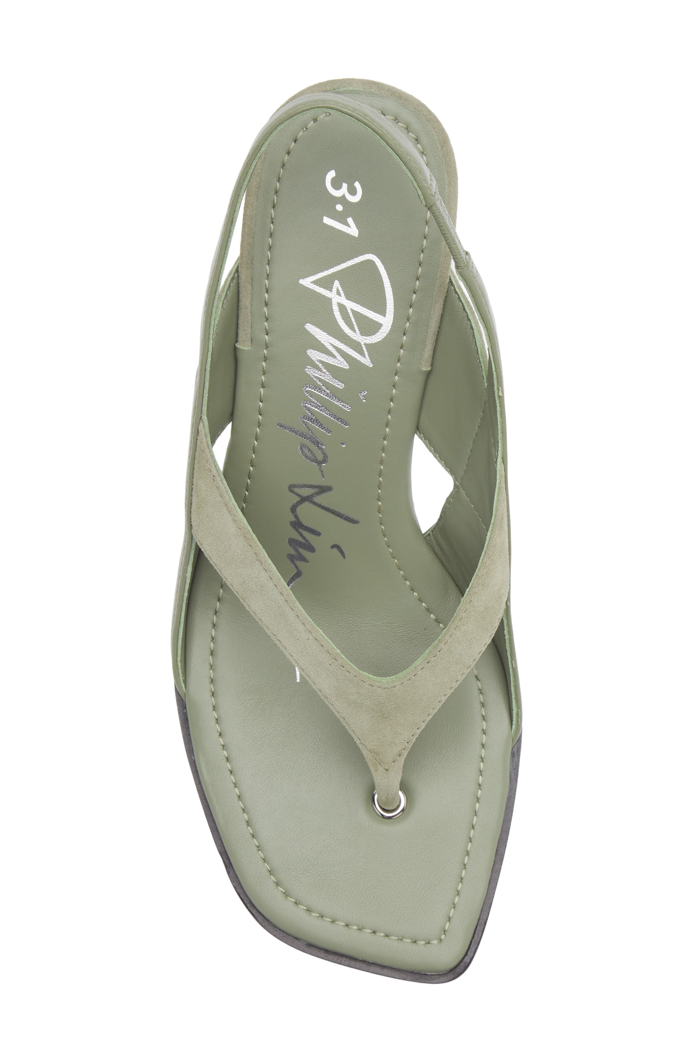 Double Strap Sandal, Alternate, color, THYME