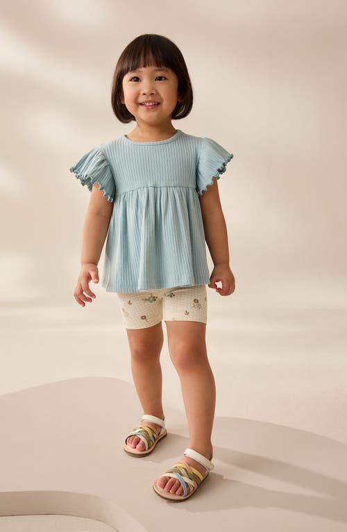 Next Kids' Ditsy Top & Shorts Set In Blue