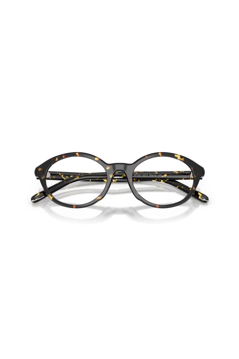 50mm Oval optical glasses, Alternate, color, Tortoise