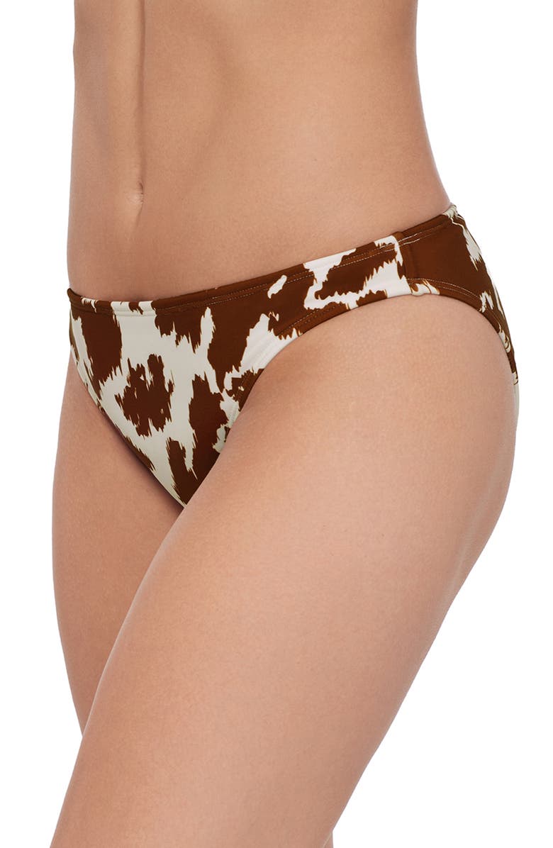 Stevie Cheeky Basic Hipster Bikini Bottom, Alternate, color, Blowin' Smoke