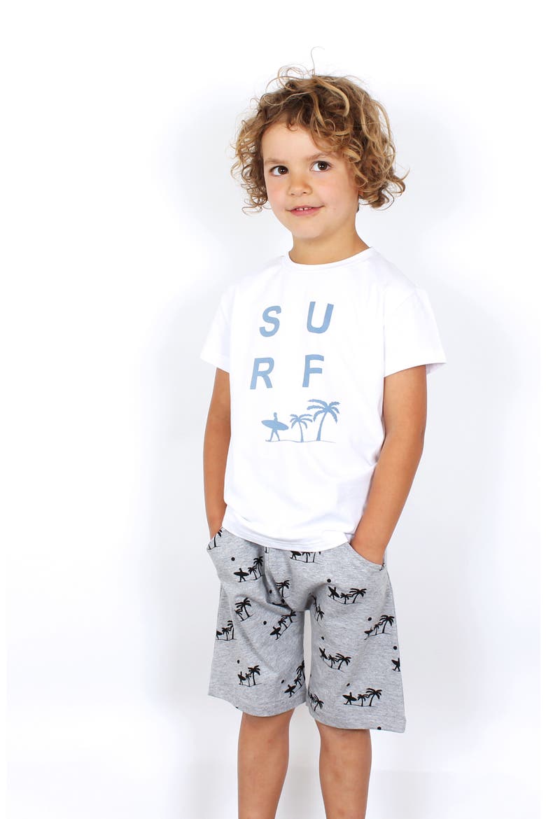 Surf Graphic Tee, Alternate, color, WHITE
