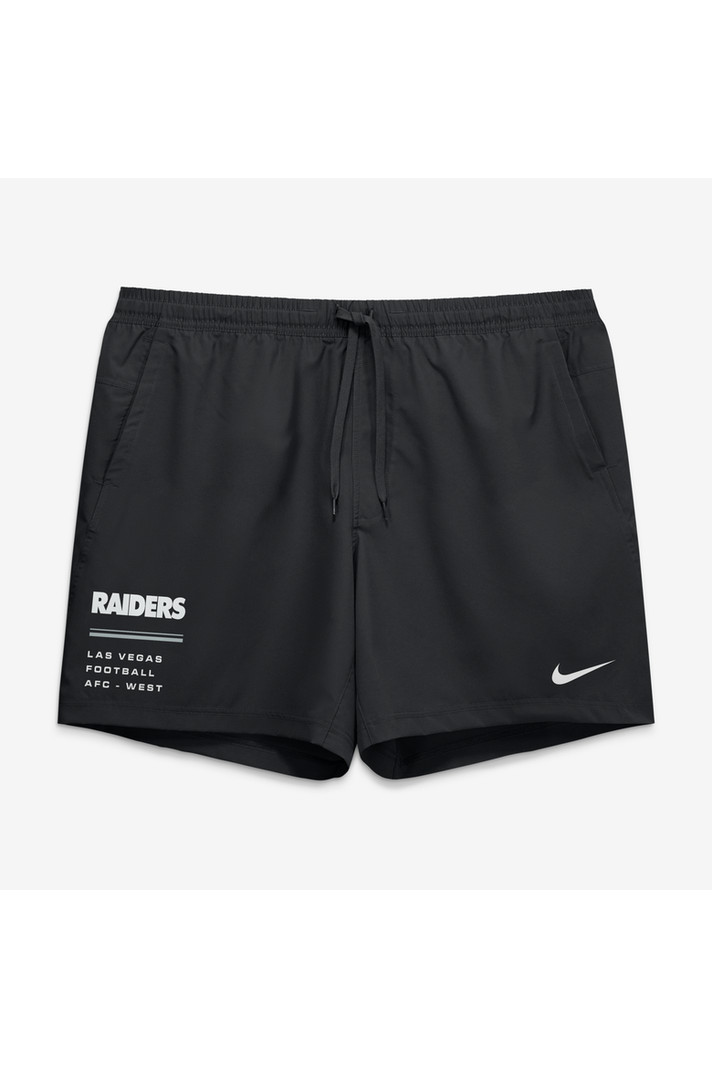 Men's Nike Black Las Vegas Raiders Form Dri-FIT Shorts, Alternate, color, Black