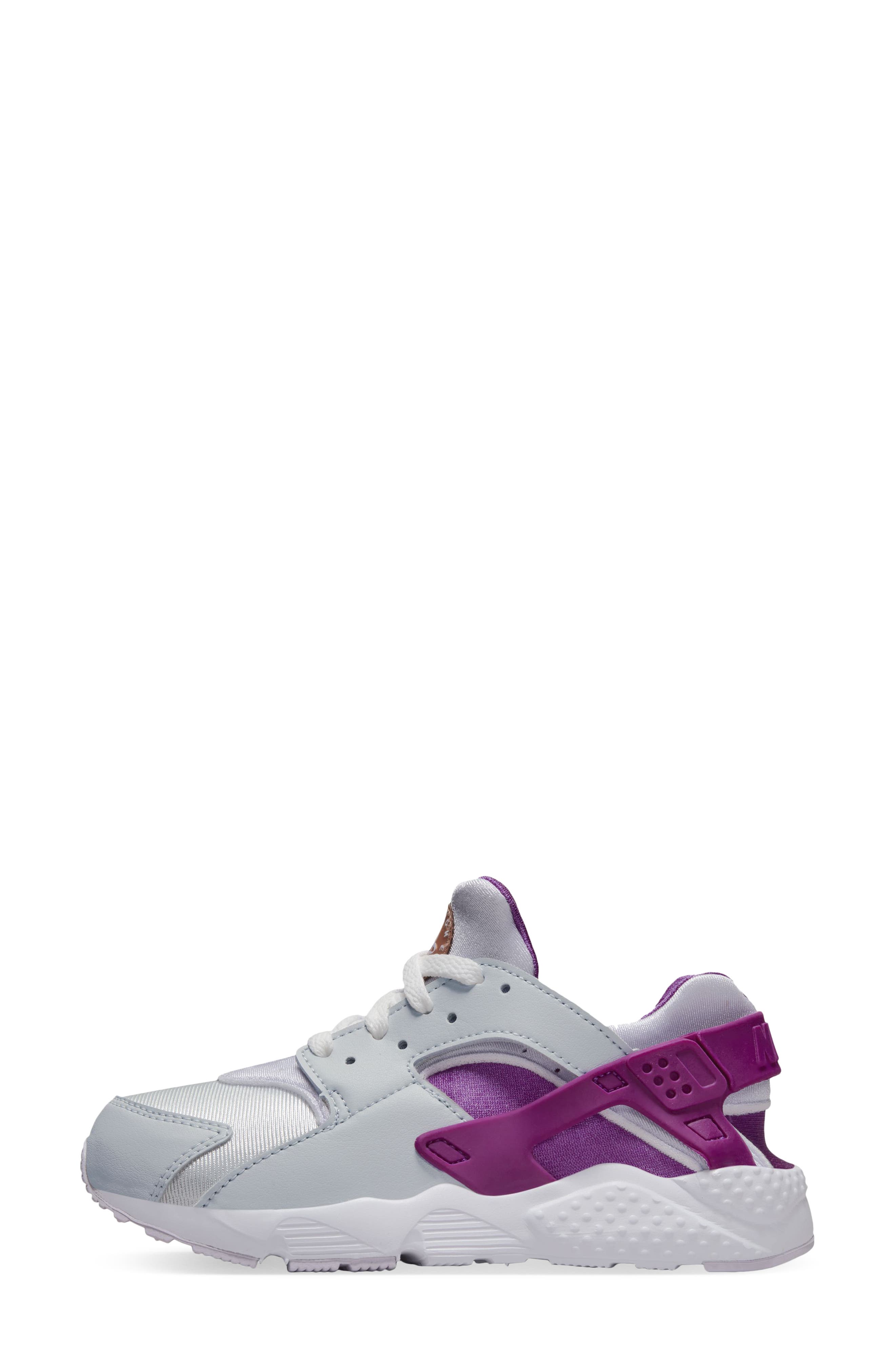 Air Huarache Sneaker, Alternate, color, PLATINUM/ VIOLET/ COPPER