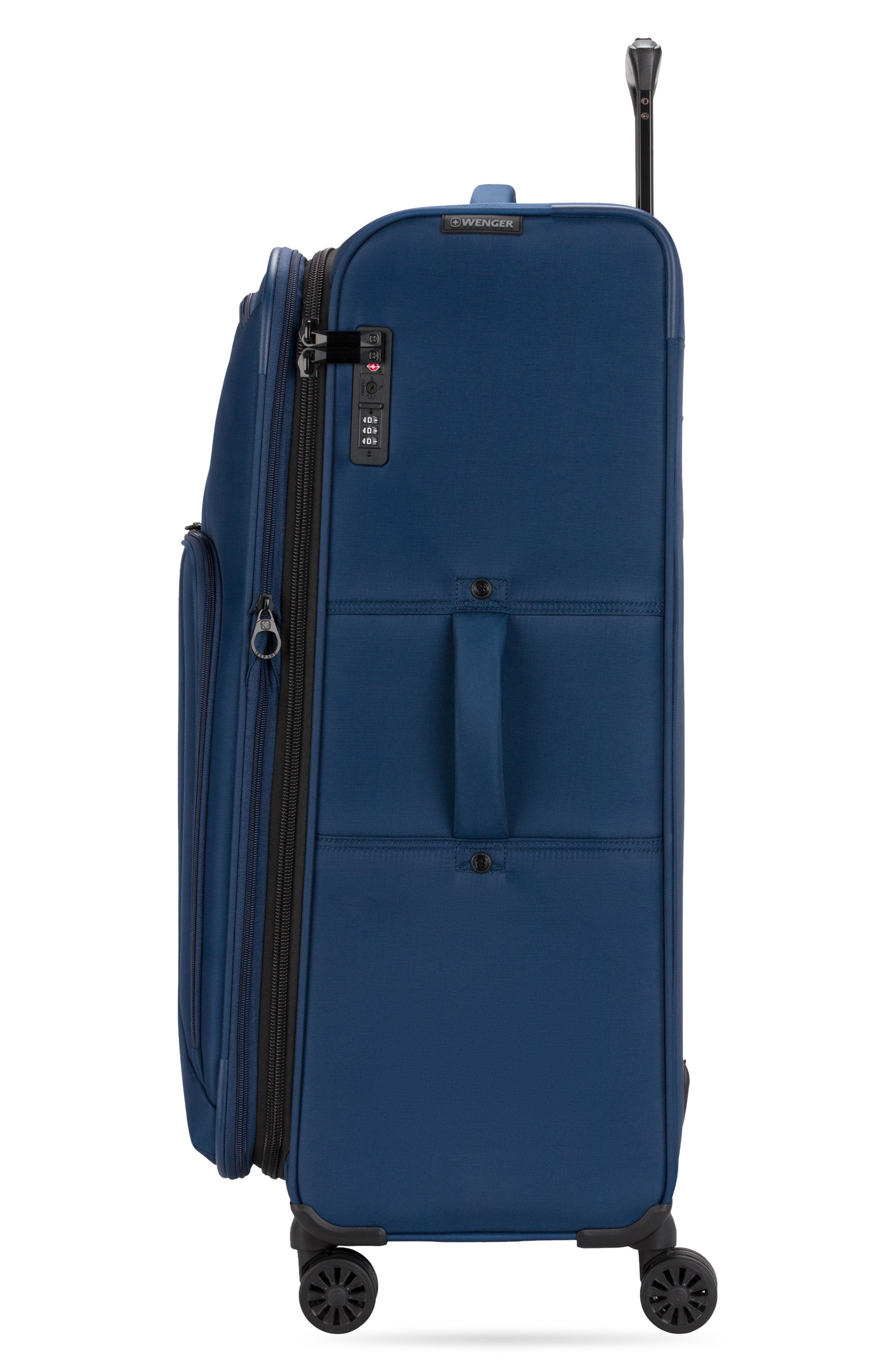 SWISSGEAR Wenger 7062 28-Inch Spinner Luggage, Alternate, color, Gibraltar Sea