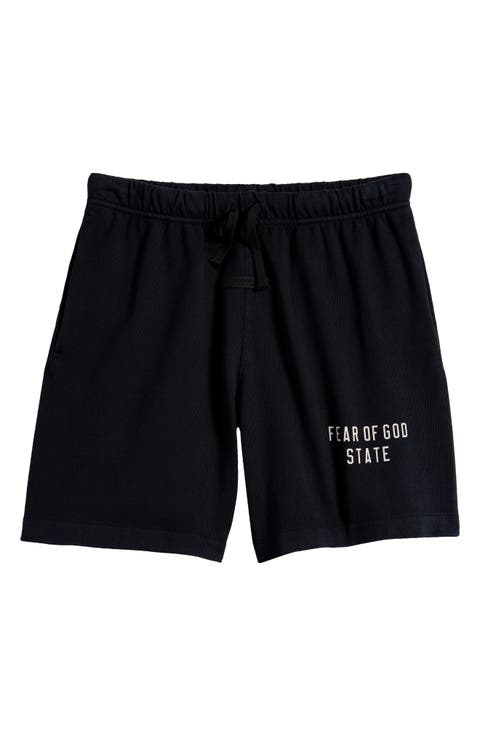 Kids' Cotton Jersey Soccer Shorts