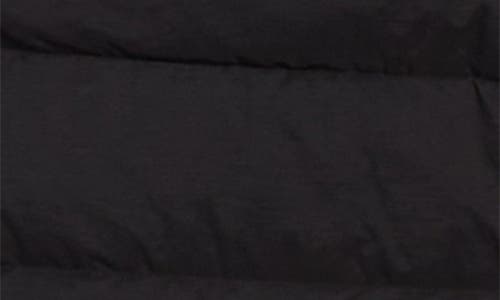 Stone Island Down Vest With Seamless Feather Tunnels And Anti-drop In Black