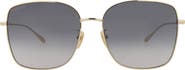 Gucci 60mm Butterfly Sunglasses