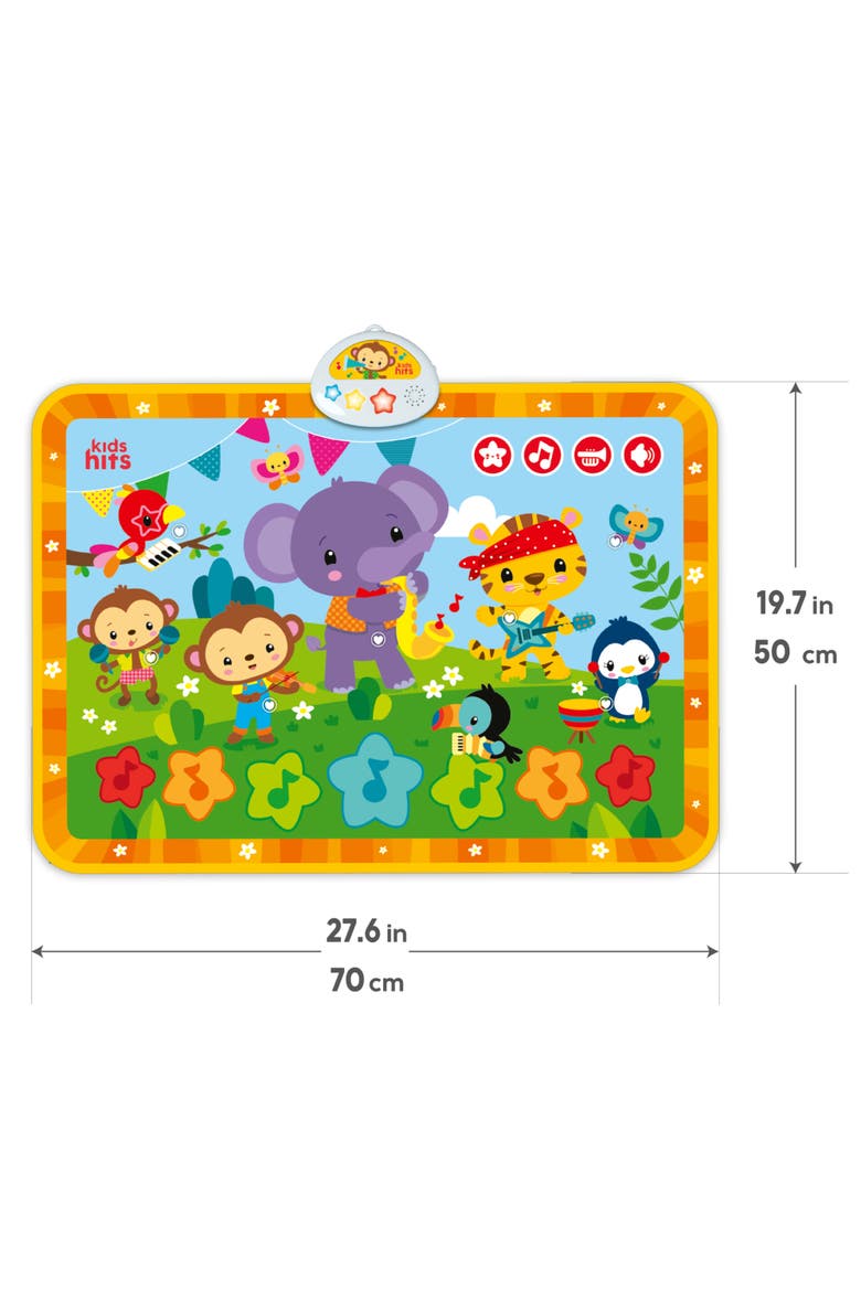 Music Activity Floor Pad, Alternate, color, Multicolored