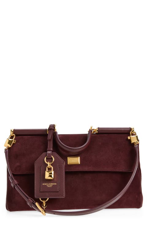 Medium My Sicily Split Calfskin Handbag
