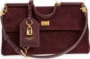 Dolce&Gabbana Medium My Sicily Split Calfskin Handbag