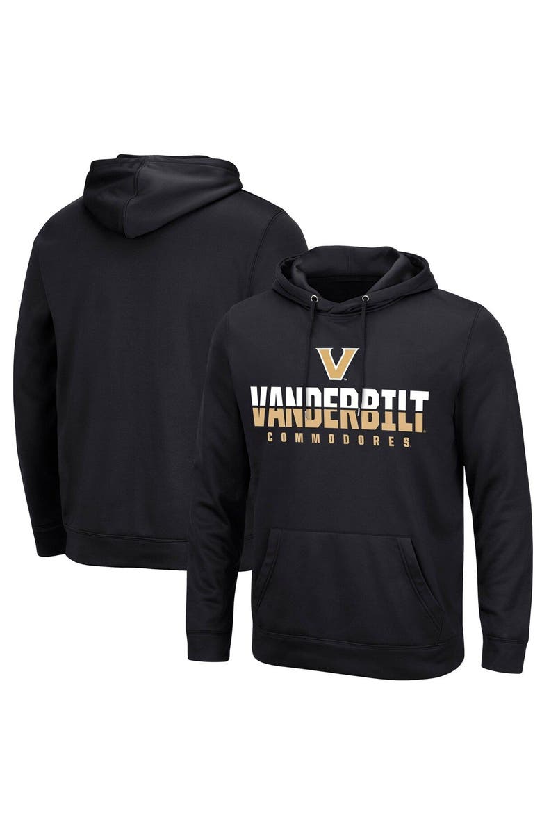 COLOSSEUM Men's Colosseum Black Vanderbilt Commodores Lantern Pullover Hoodie, Main, color, Black