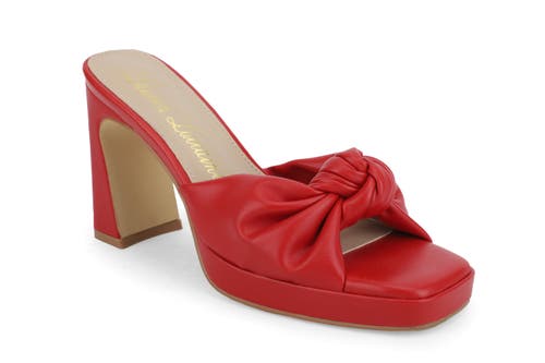 Lauren Lorraine Cherry Pumps In Red