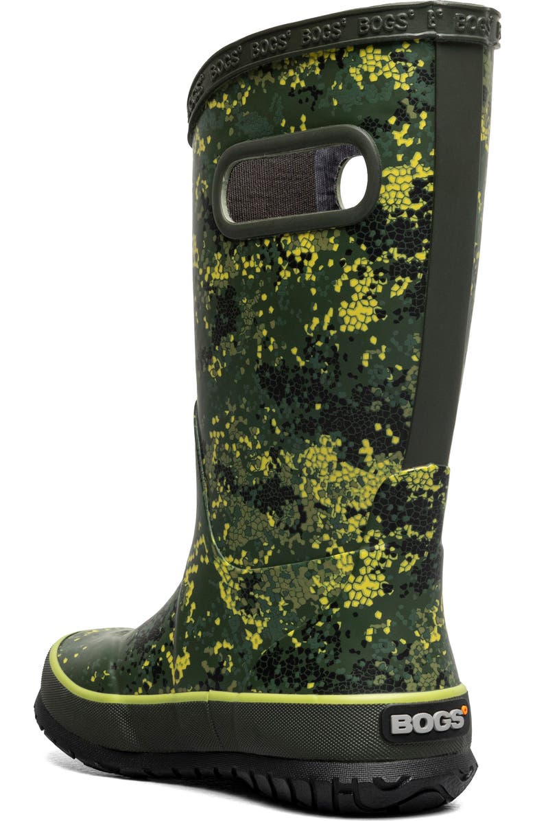 Bogs Microcamo Print Waterproof Rain Boot, Alternate, color,