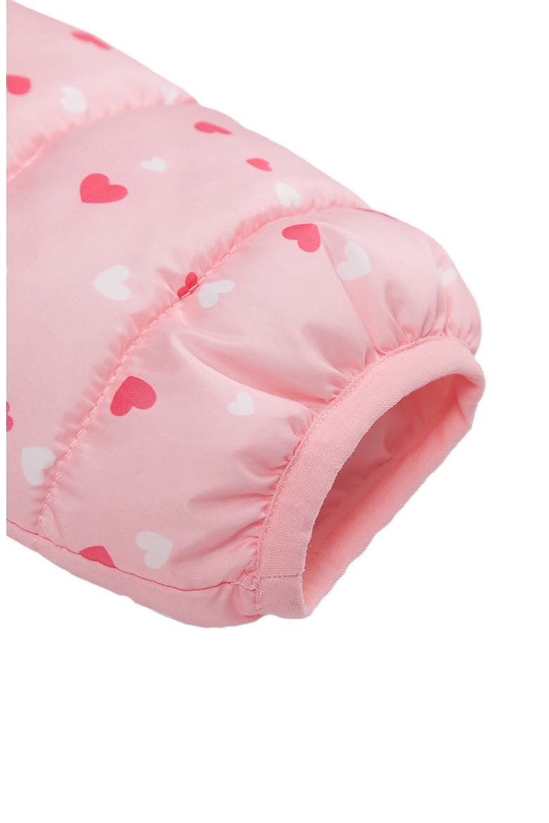 Lightweight Puffer Jacket, Alternate, color, Pink Hearts
