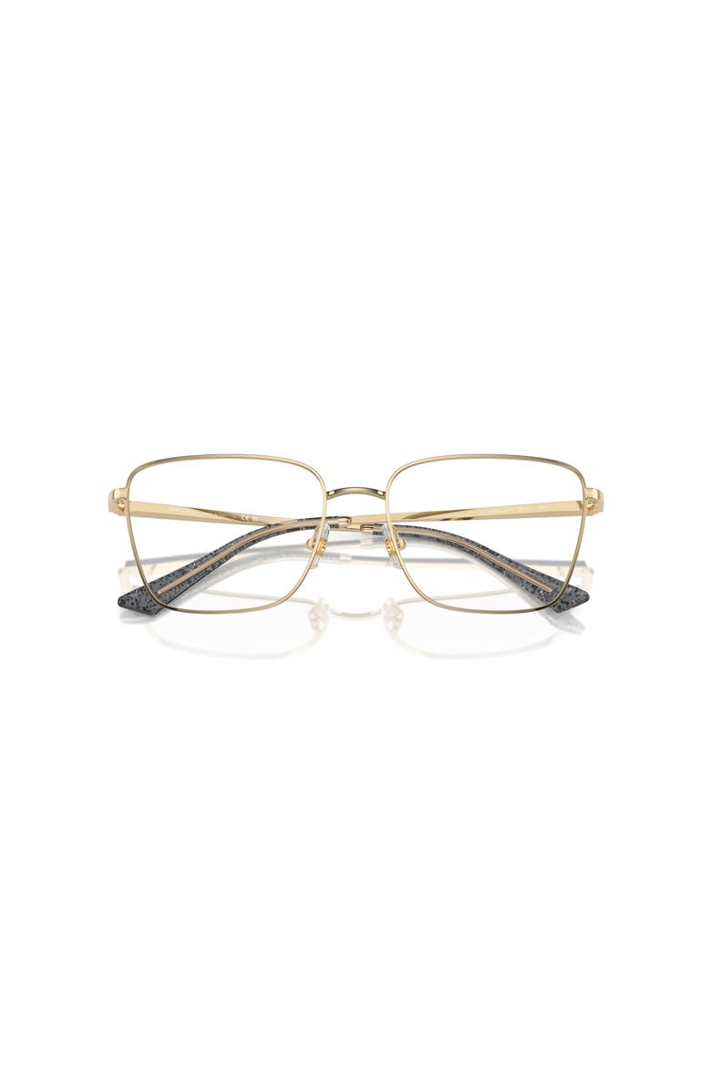 55mm Rectangle optical glasses, Alternate, color, Gold