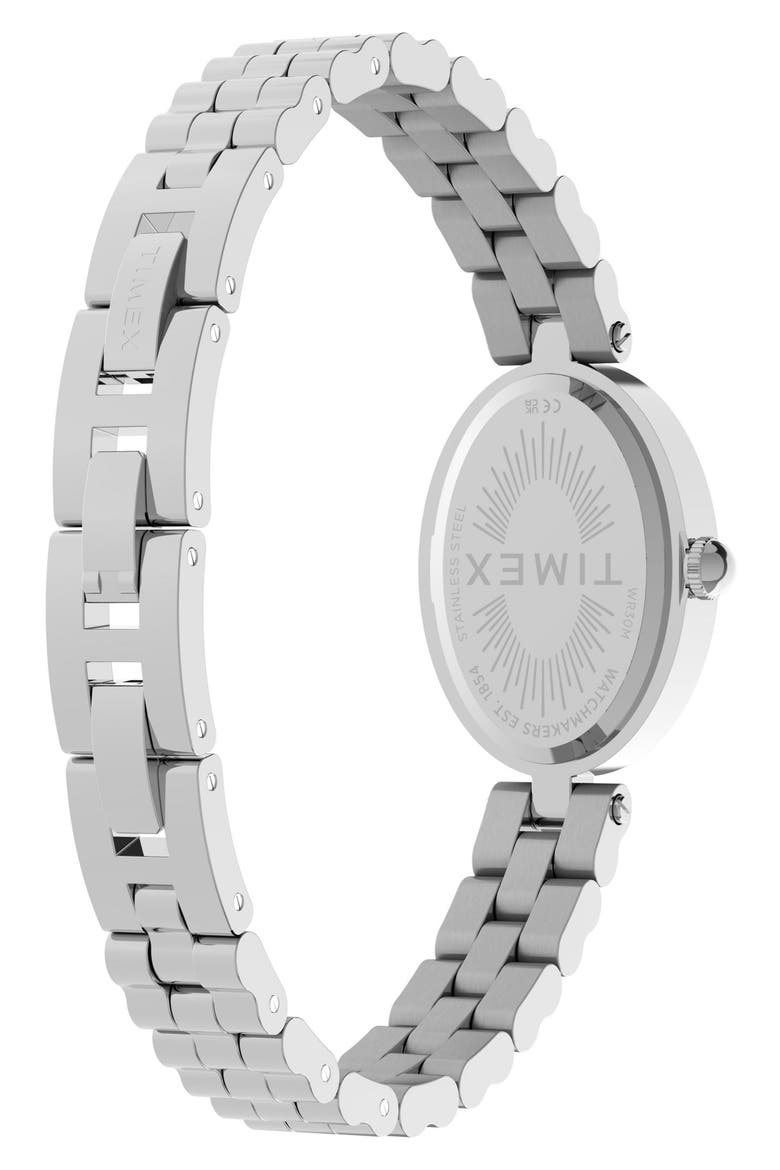 Cavatina Luxe Bracelet Watch, Alternate, color, SILVER