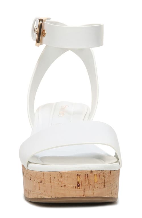 Franco Sarto Presley Espadrille Wedge Sandals Women's Shoes In White