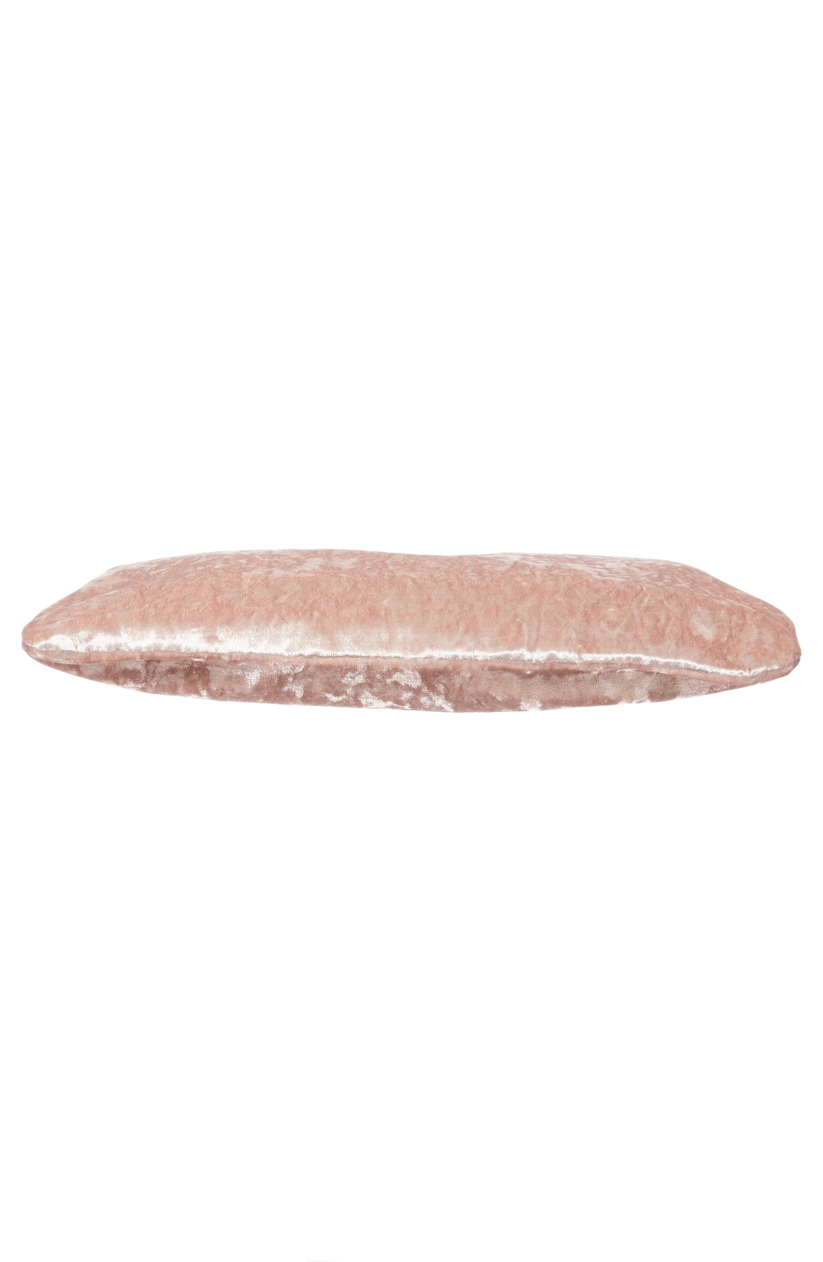 Velvet Clutch, Alternate, color, BLUSH