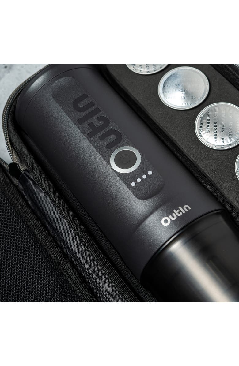 OutIn Nano Portable Electric Espresso Machine, Alternate, color, Space Grey