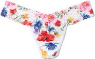 Hanky Panky Print Low Rise Thong
