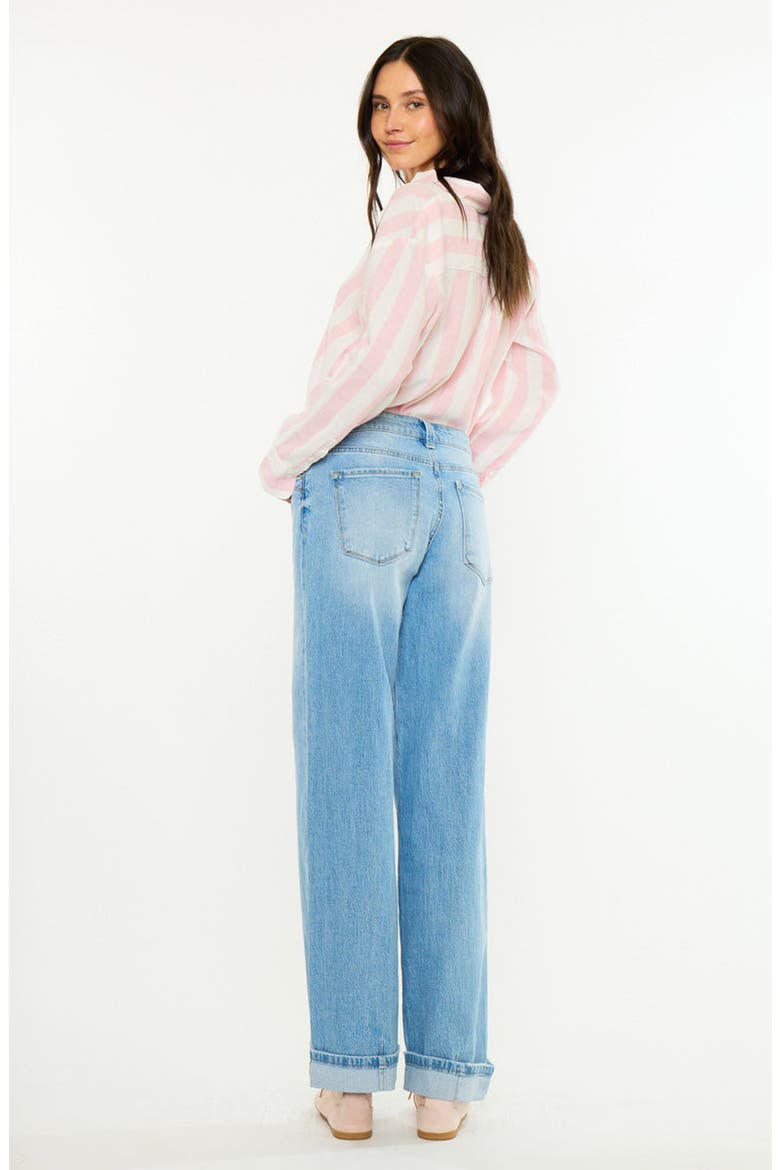 Nina 90s Low Rise Loose Baggy Jeans, Alternate, color, Medium Light